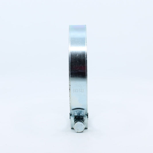 Abrazadera reforzada de gran presión para manguera de purín, rango 131-139 mm apta para 5 pulgadas (125mm).