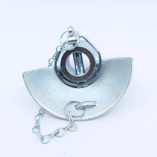 Bola de enganche rápido con oreja y guía para Categoría 2. Diámetro interior 28,4 mm y exterior 56 mm.