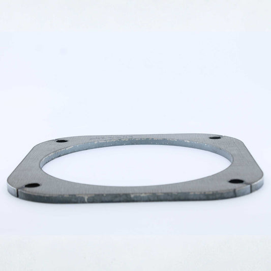 Brida cuadrada de hierro de la marca Riv para tajaderas o compuertas de 200 mm (8 pulgadas).