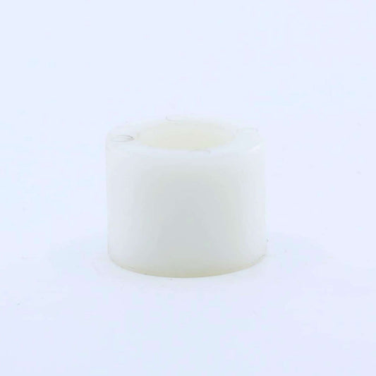 Casquillo de fricción cilíndrico de nylon blanco macizo para remolque autocargador de forraje, con diámetro interior de 19 mm, exterior de 31 mm y largo de 24 mm.