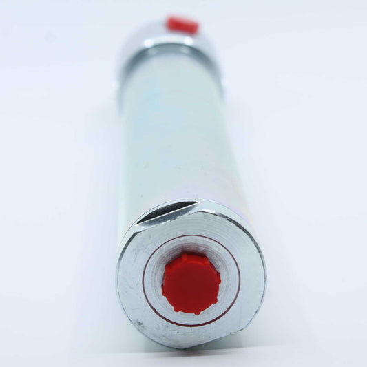 Cilindro hidráulico de doble efecto, marca RIV, para el accionamiento de tajaderas de 8" (200mm) de diámetro en cisternas o cubas de purín.