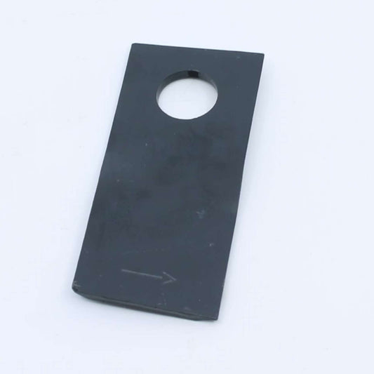 Cuchilla de corte original Kuhn izquierda con troquelado de marca. Giro antihorario, referencia K6801410 para segadoras GMD y FC.
