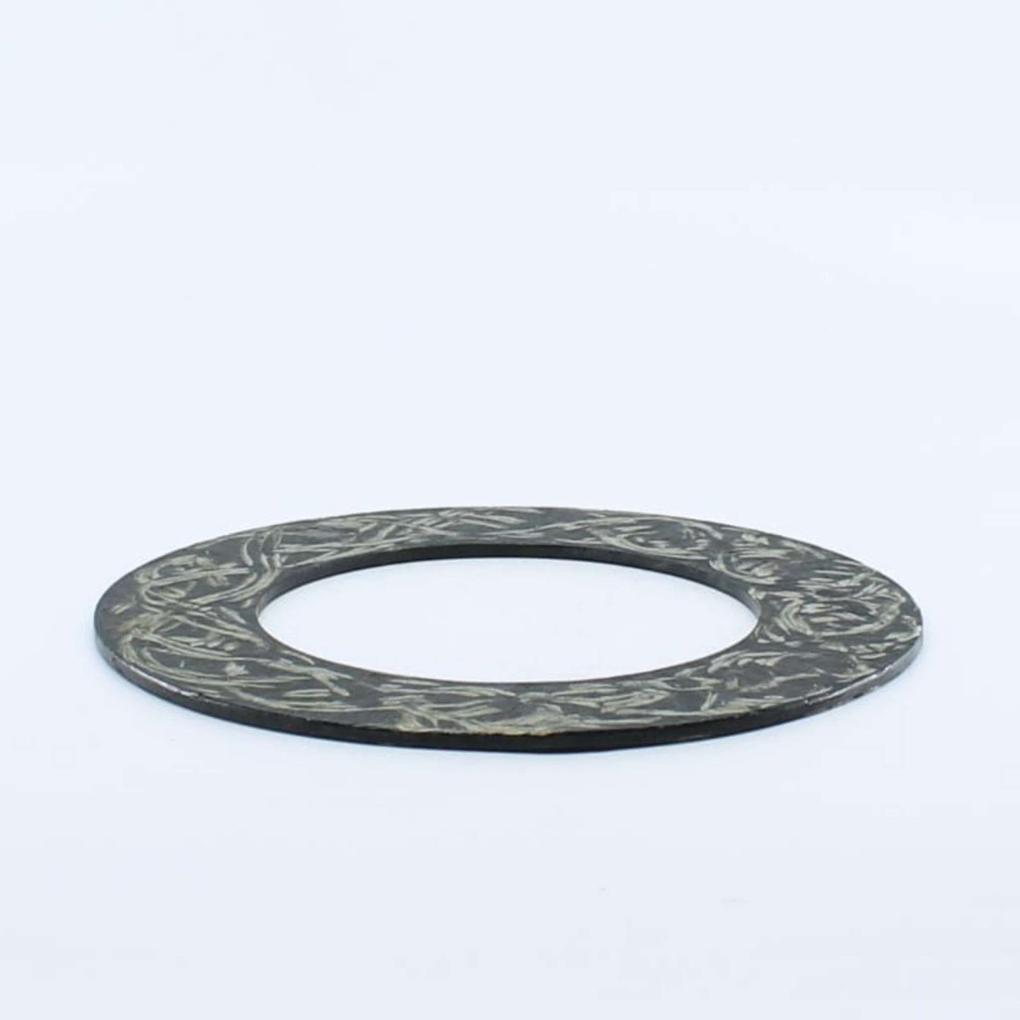 Disco ferodo agrícola de fricción con medidas 160x98x3 mm para embrague de transmisión cardán. Anillo de desgaste para limitadores de par.