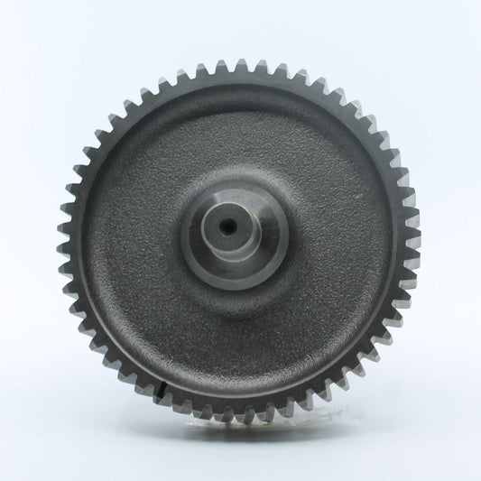 Eje de entrada de 53 dientes (Z53) para depresor Battioni Pagani modelos MEC 6500 M y MEC 8000 M. Recambio original.