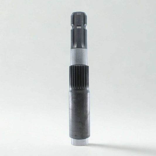 Eje principal original Bondioli & Pavesi para multiplicador de desbrozadora serie 3100 con relación 1:1. Fabricado en acero forjado de alta resistencia para trabajos forestales o agrícolas exigentes.