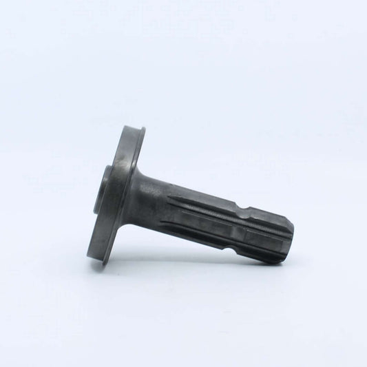 Eje estriado de 1 3/8 pulgadas Z6 con plato de 8 orificios para toma de fuerza de tractores Same, Deutz-Fahr y otros. Referencia 4417388.