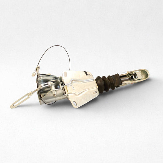 Enganche de inercia (gancho de remolque) en V para automóvil. Capacidad 1.500 kg. Homologado para remolque ligero.