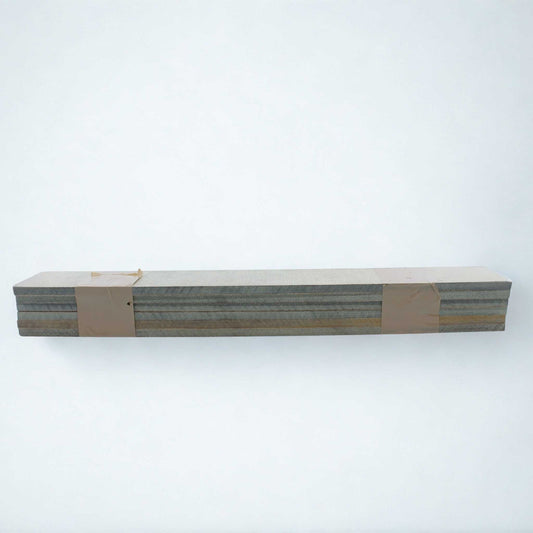 Juego de 6 paletas (repuesto) con medidas 240 x 64 x 7,5 mm para bombas de vacío Hertell modelos KD y KDP 6.500, utilizado en cisternas de purín agrícolas.