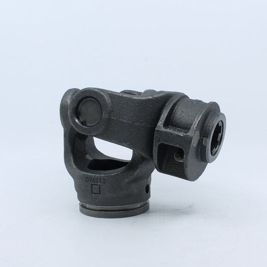 Nudo de transmisión original Bondioli & Pavesi G7 con salida estriada Z6 (1 3/8) y horquilla para tubo triangular exterior de 54 x 4 mm.
