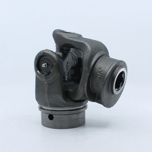 Nudo de transmisión original Bondioli & Pavesi G9 con salida estriada Z6 (1 3/8) y horquilla para tubo triangular exterior de 63 x 4,6 mm.