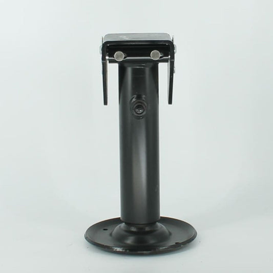 Pata de apoyo hidráulica plegable para remolque agrícola. Capacidad 4.900 kg, diámetro 75 mm y carrera 250 mm.