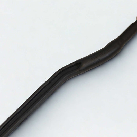 Púa carga pacas curva larga reforzada (diente o pincho para fardos). Longitud 880 mm y diámetro 35 mm.