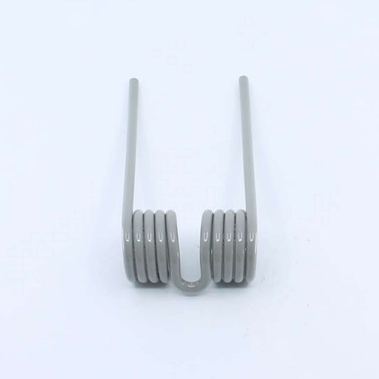 Púa de pick-up de sexto tipo adaptable para rotoempacadora Krone. Fabricada por La Spirale en Italia, recambio compatible de alta resistencia, referencia original 9381481.