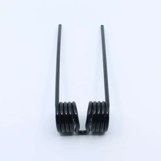 Púa de pick-up elástica adaptable para rotoempacadora Lely y Welger. Fabricada por La Spirale en Italia, recambio compatible de alta resistencia, referencia original 0940527200.