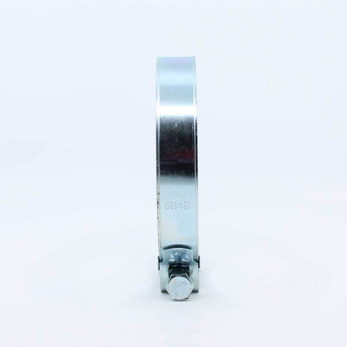 Abrazadera reforzada de gran presión para manguera de purín, rango 131-139 mm apta para 5 pulgadas (125mm).