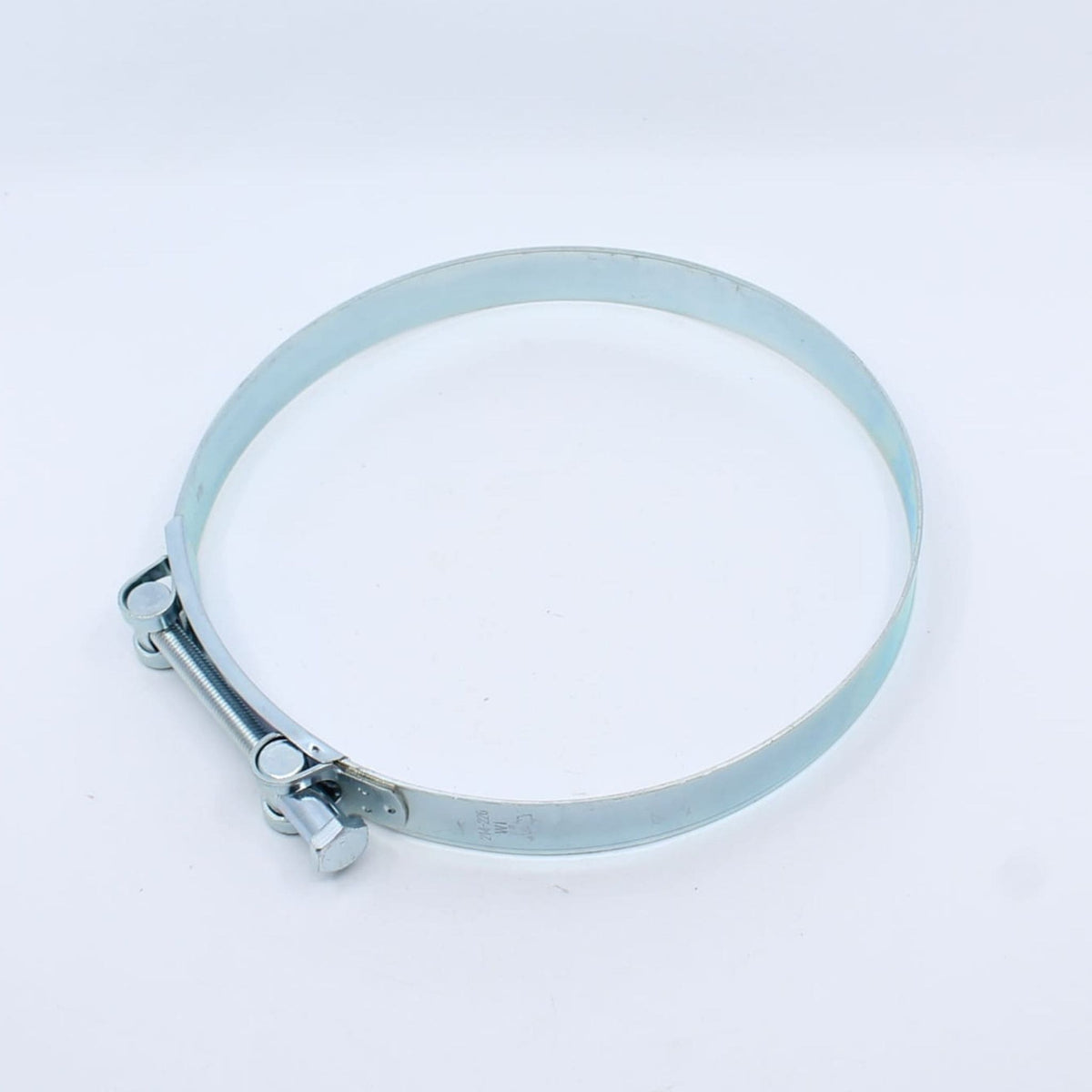 Abrazadera reforzada de gran presión para manguera de purín, rango 214-226 mm apta para 8 pulgadas.
