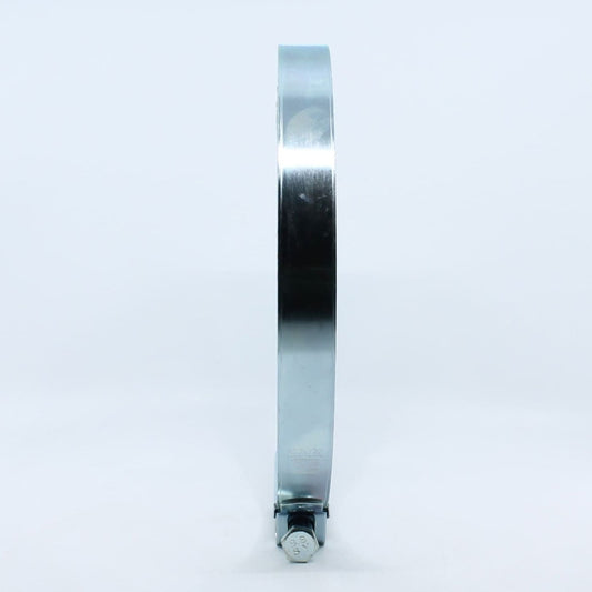 Abrazadera reforzada de gran presión para manguera de purín, rango 227-239 mm.