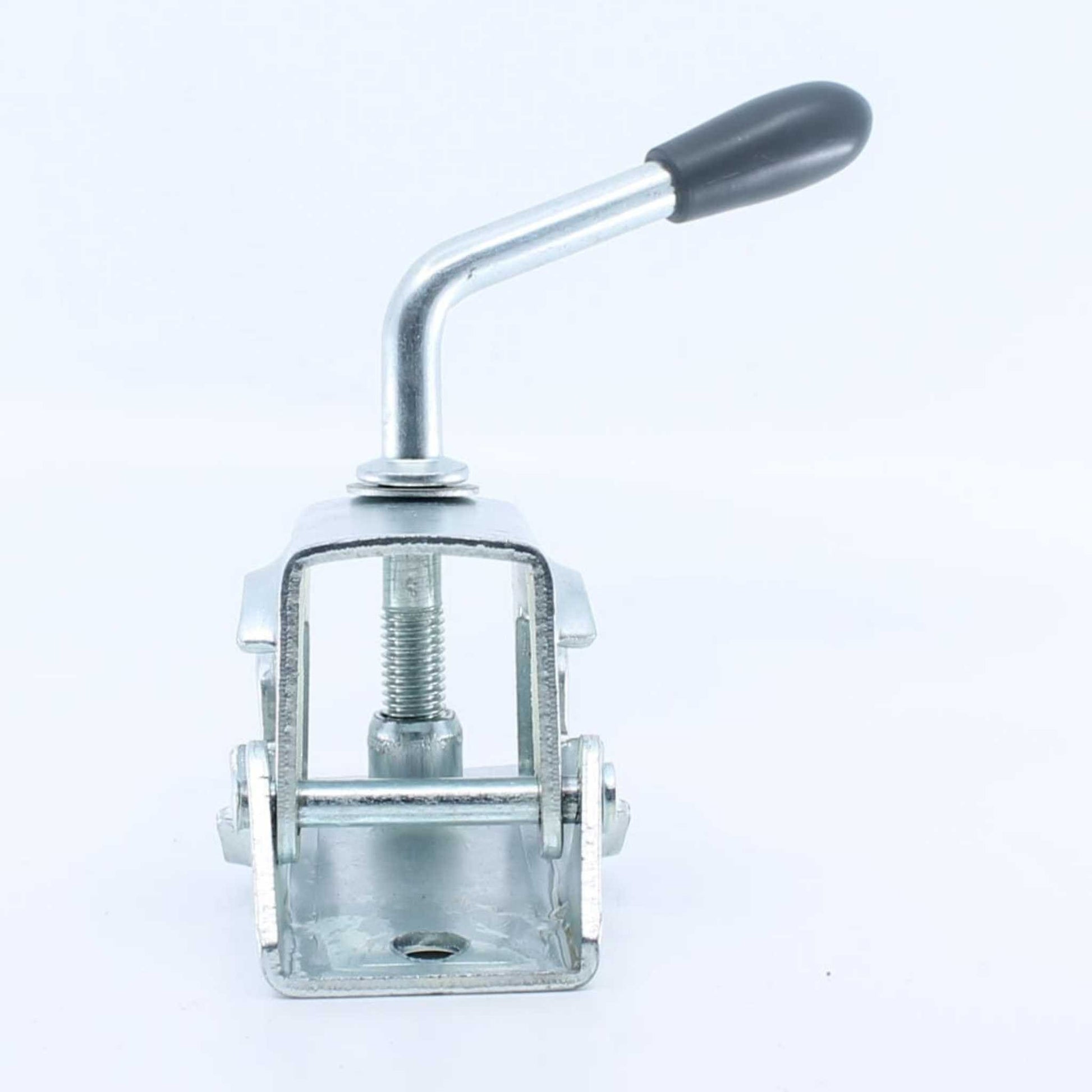 Abrazadera para rueda jockey de remolque y caravana, con un diámetro de 48 mm.