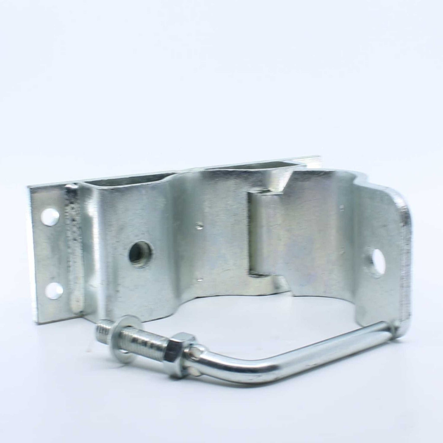 Abrazadera para rueda jockey de remolque y caravana, con un diámetro de 60 mm.