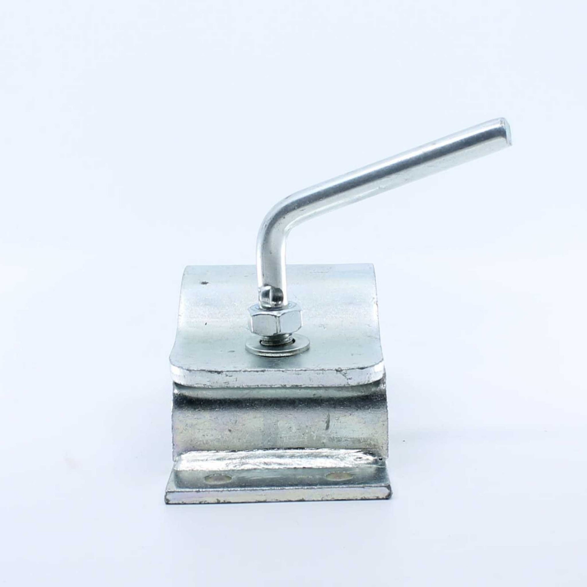 Abrazadera para rueda jockey de remolque y caravana, con un diámetro de 60 mm.