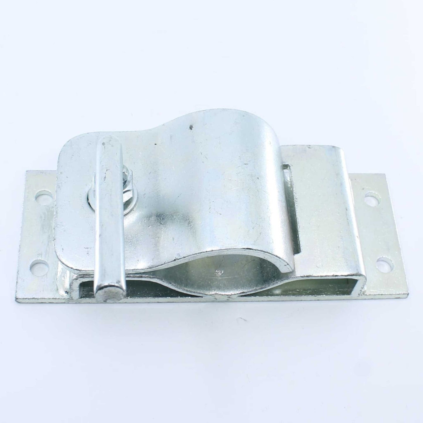 Abrazadera para rueda jockey de remolque y caravana, con un diámetro de 60 mm.