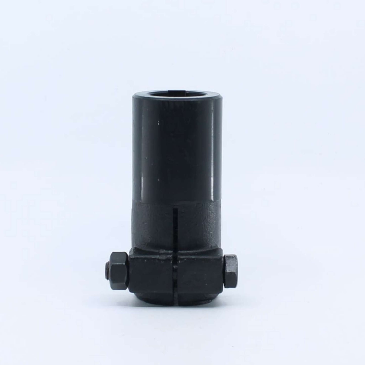 Adaptador de motor hidráulico para eje liso de 32 mm a hembra estriada de 1 3/8 pulgadas Z6 con apriete por mordaza.