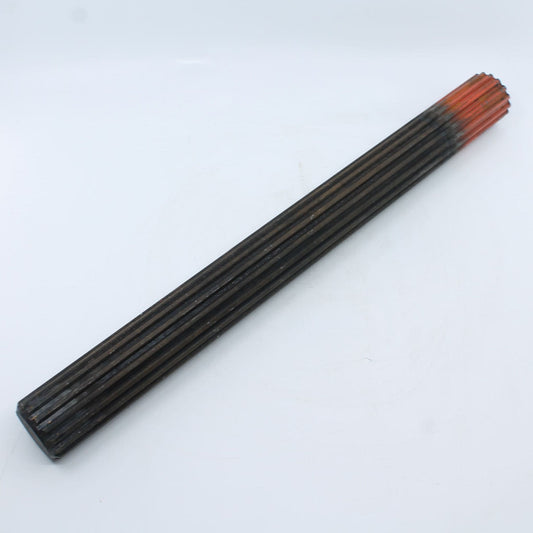 Barra maciza estriada cuna de 46 cm para toma de fuerza de tractor, diámetro 45 mm con 16 estrías (Z16).
