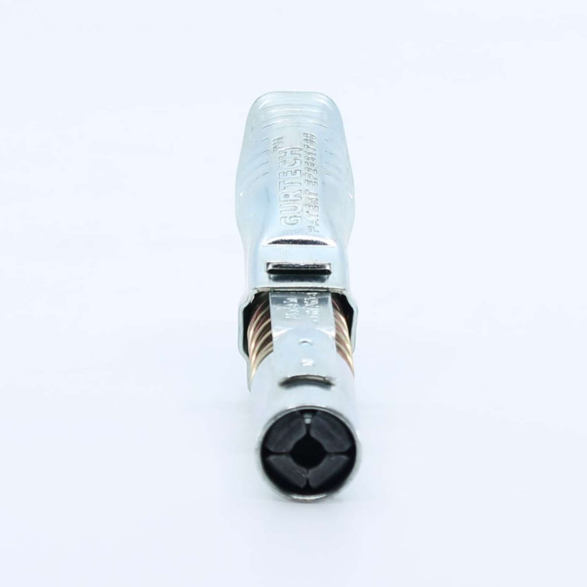 Boquilla de engrase automática autolineable de liberación rápida. Soporta hasta 690 bar (10.000 PSI). Compatible con pistolas manuales, eléctricas y neumáticas.