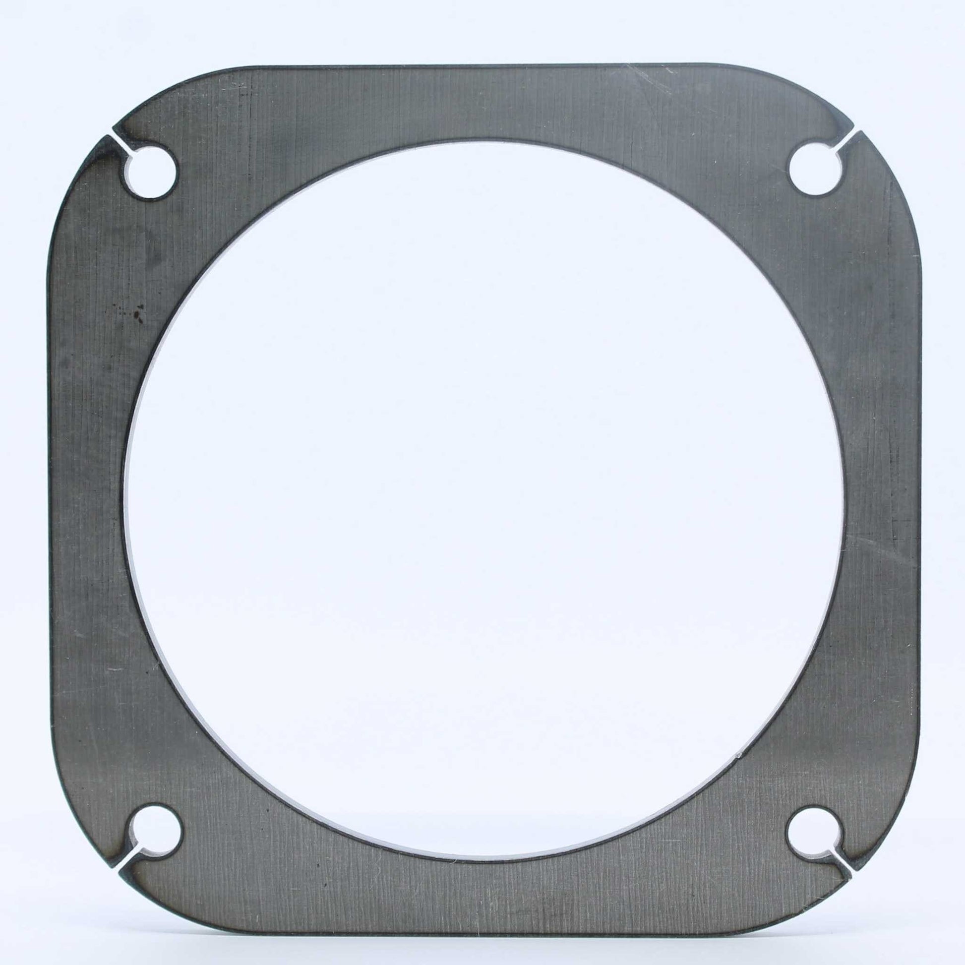 Brida cuadrada de hierro de la marca Riv para tajaderas o compuertas de 200 mm (8 pulgadas).