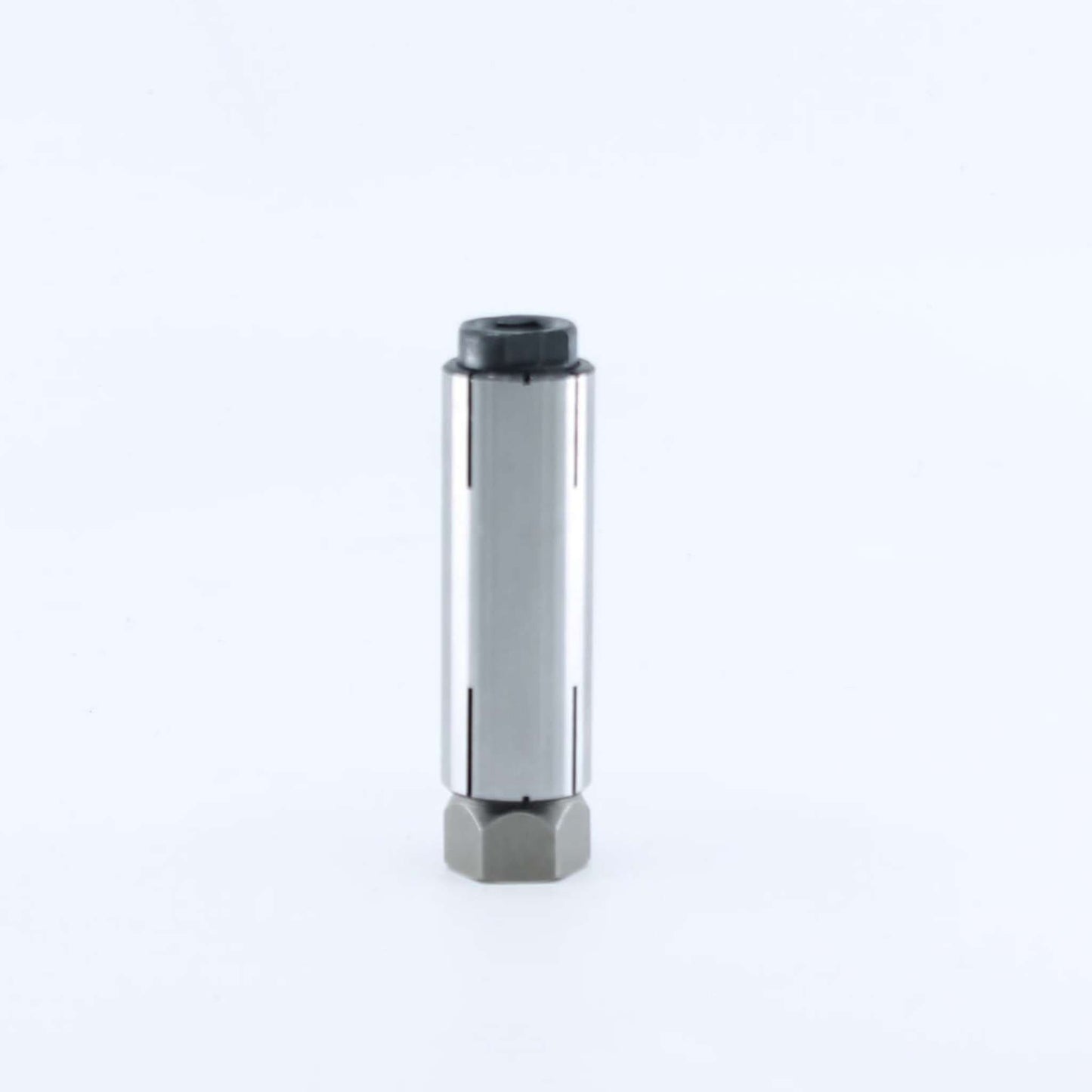 Kit de casquillo de expansión ranurado con tornillo de cabeza cónica y tuerca original Gaspardo para fijación de barra de corte en posiciones 43, 44 y 45. Referencia 21120156.
