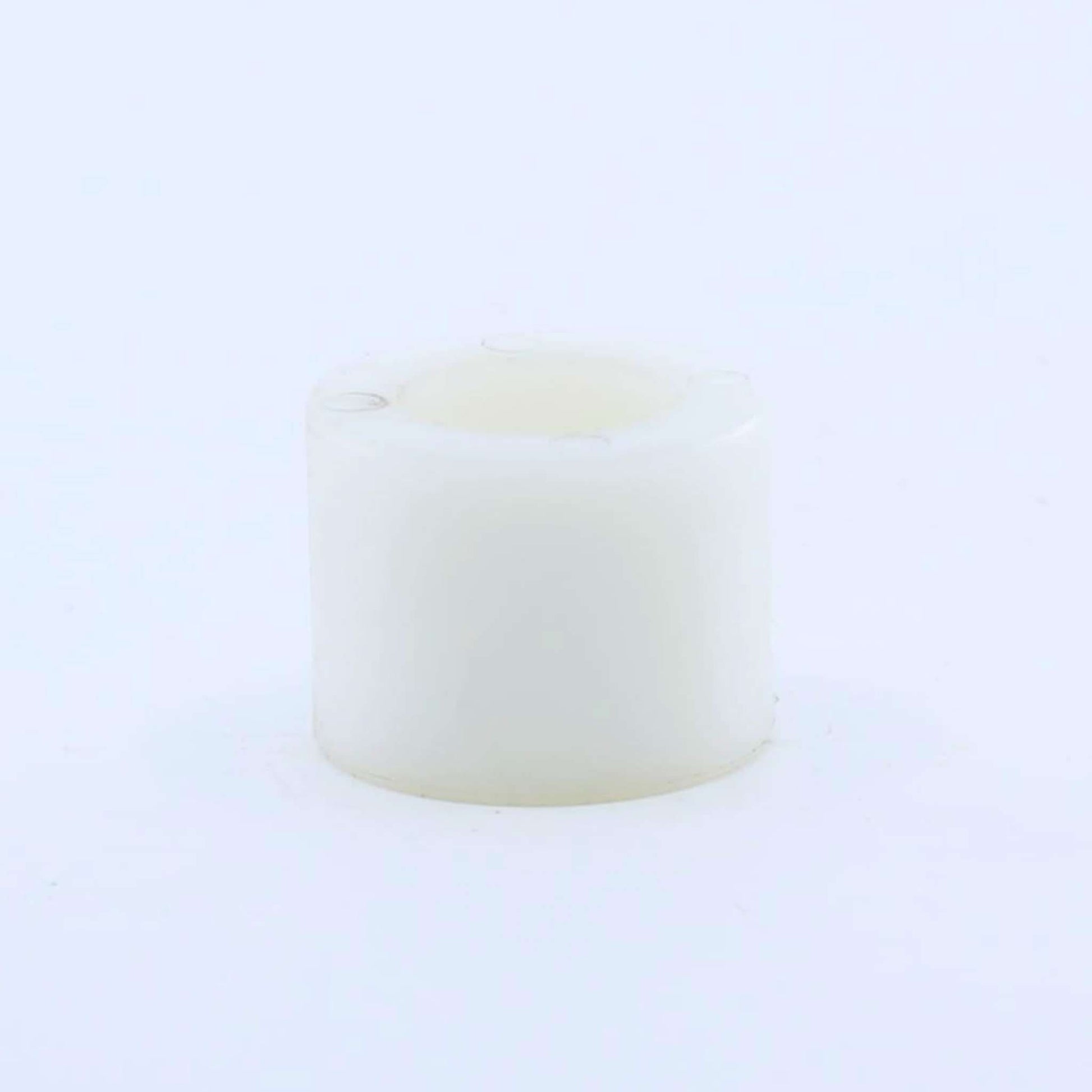 Casquillo de fricción cilíndrico de nylon blanco macizo para remolque autocargador de forraje, con diámetro interior de 19 mm, exterior de 31 mm y largo de 24 mm.
