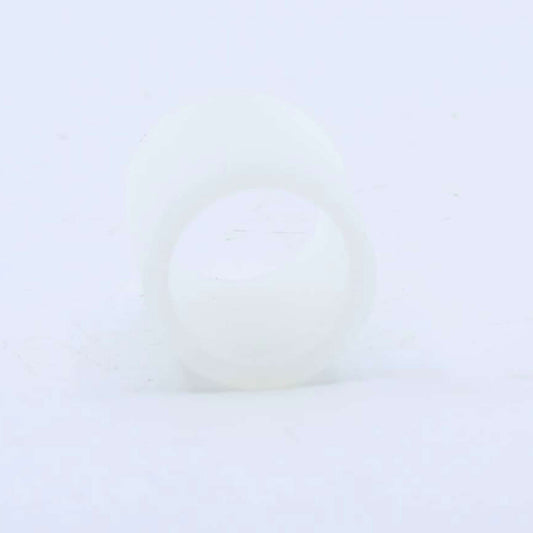 Casquillo de fricción cilíndrico de nylon blanco (poliamida) para mantenimiento de remolque autocargador, con diámetro interior de 20 mm, exterior de 26 mm y largo de 31 mm.
