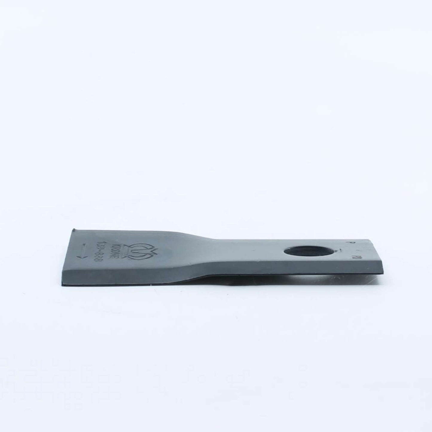 Cuchilla de corte original Krone izquierda con troquelado de marca. Giro antihorario, referencia 1398884 para series X-Disc, BiG M y AMT.