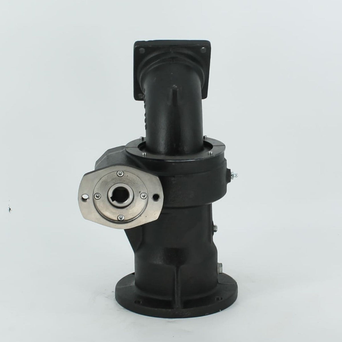 Cuerpo o base inferior Riv de fundición para cañón de riego hidráulico de cisterna de purín de 4 pulgadas.
