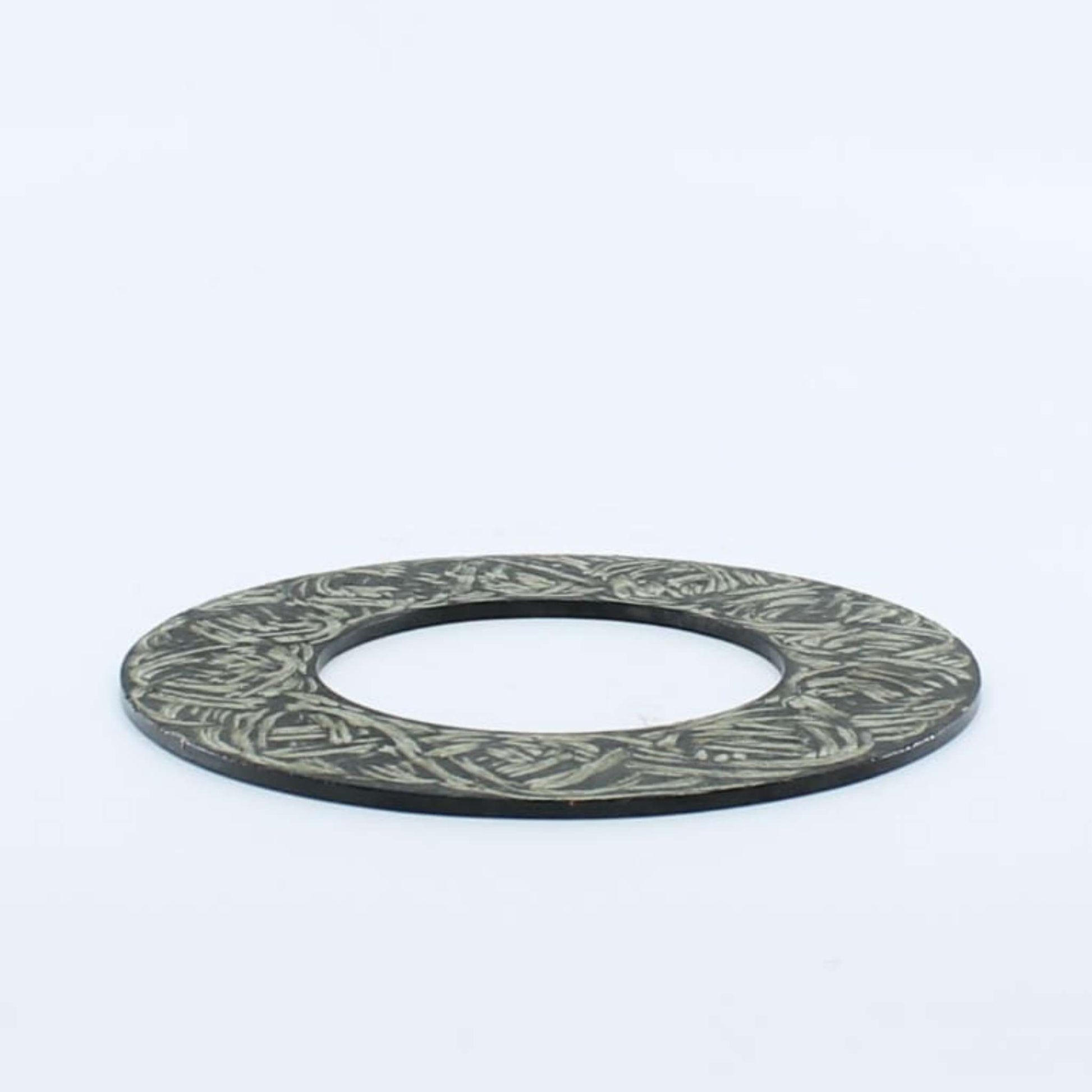 Disco ferodo agrícola de fricción con medidas 140x77x3 mm para embrague de transmisión cardán. Anillo de desgaste para limitadores de par.