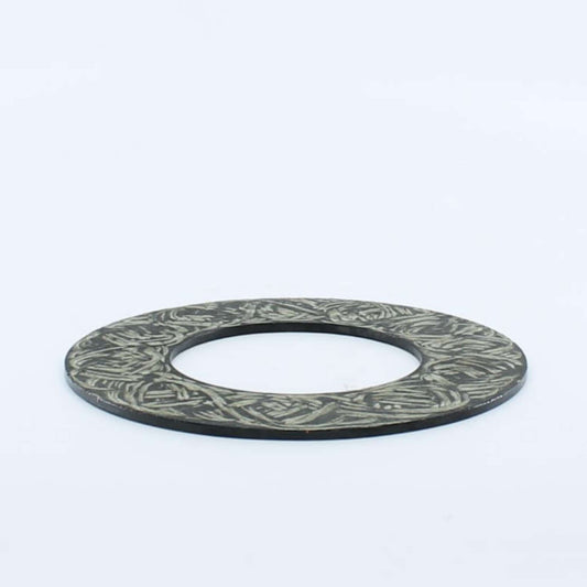 Disco ferodo agrícola de fricción con medidas 140x77x3 mm para embrague de transmisión cardán. Anillo de desgaste para limitadores de par.