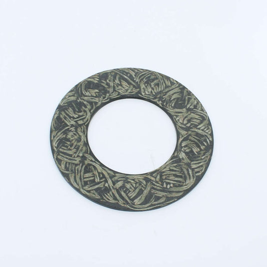 Disco ferodo agrícola de fricción con medidas 140x77x3 mm para embrague de transmisión cardán. Anillo de desgaste para limitadores de par.