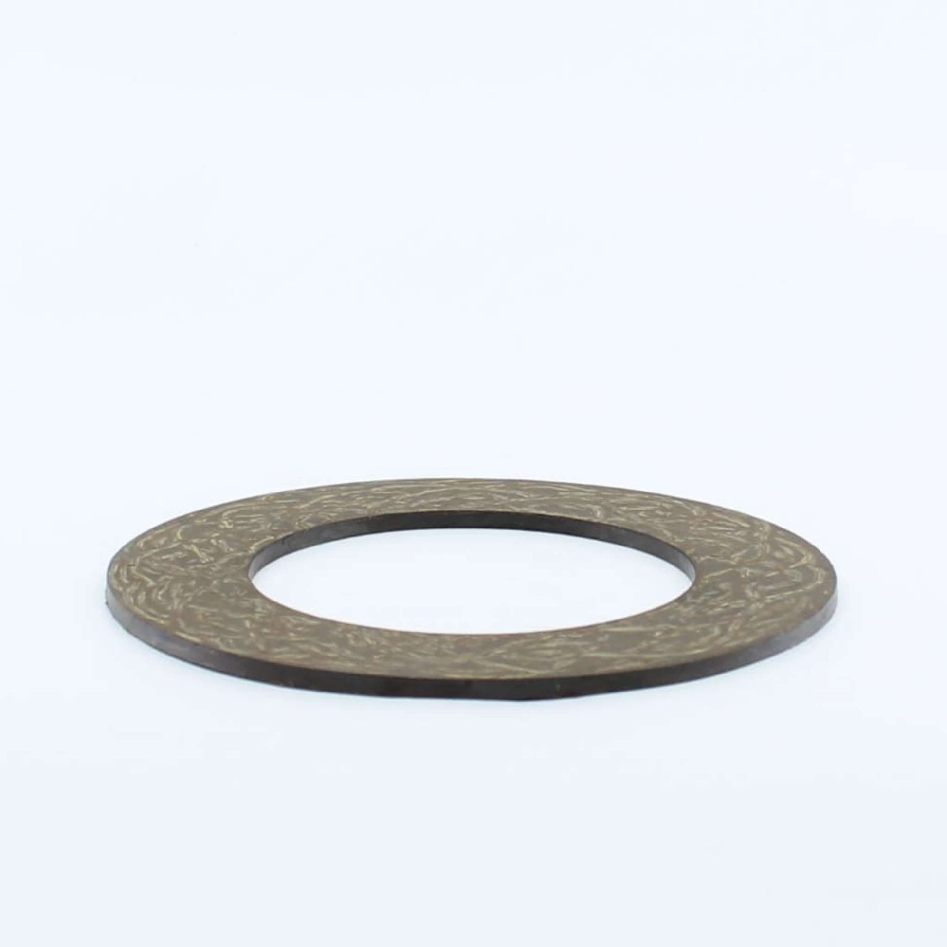 Disco ferodo agrícola de fricción con medidas 140x85x3 mm para embrague de transmisión cardán. Anillo de desgaste para limitadores de par.