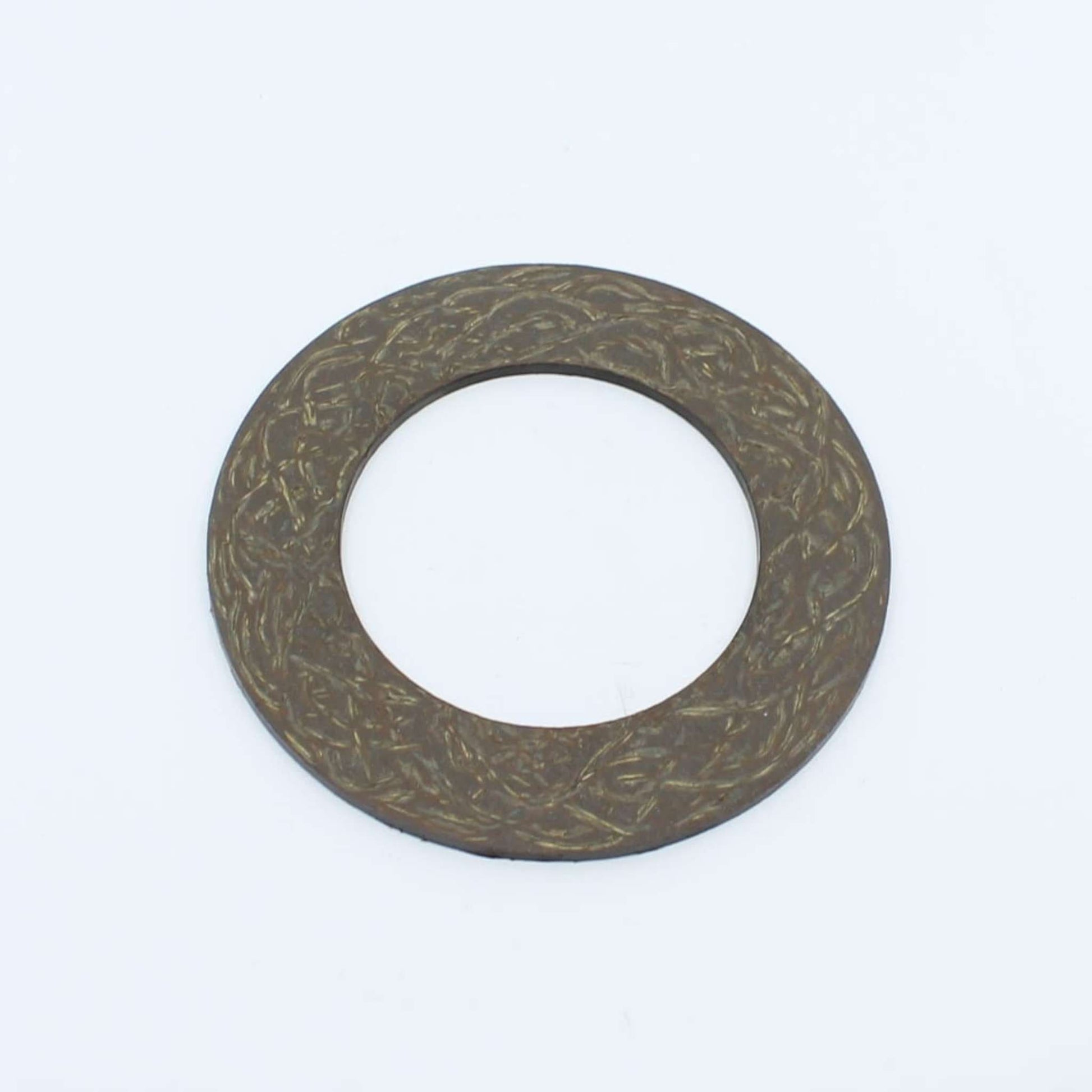 Disco ferodo agrícola de fricción con medidas 140x85x3 mm para embrague de transmisión cardán. Anillo de desgaste para limitadores de par.