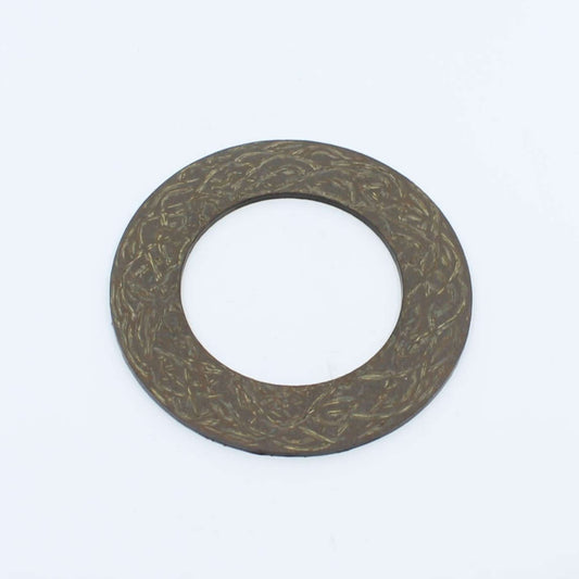 Disco ferodo agrícola de fricción con medidas 140x85x3 mm para embrague de transmisión cardán. Anillo de desgaste para limitadores de par.