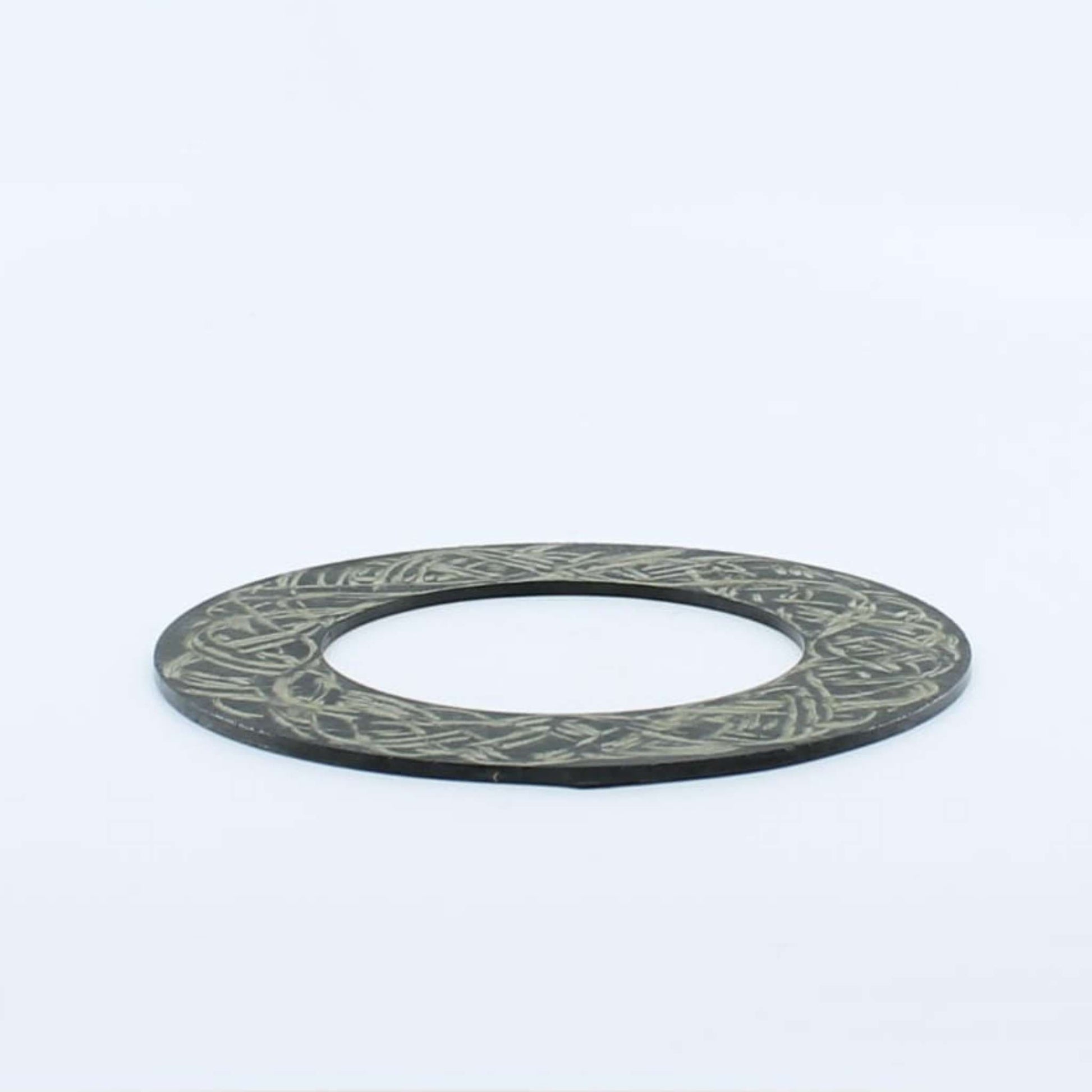 Disco ferodo agrícola de fricción con medidas 150x90x3 mm para embrague de transmisión cardán. Anillo de desgaste para limitadores de par.