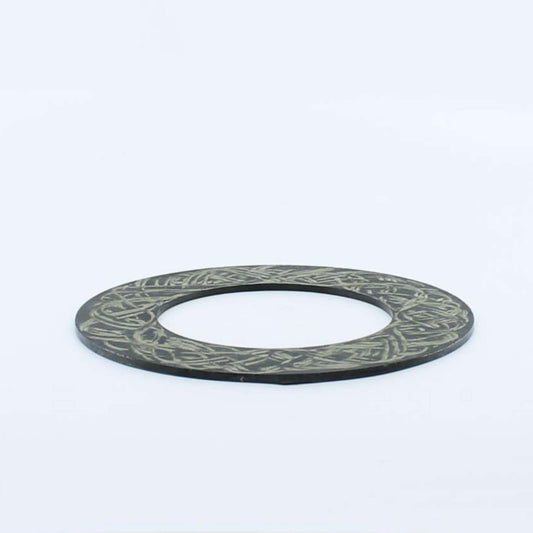 Disco ferodo agrícola de fricción con medidas 150x90x3 mm para embrague de transmisión cardán. Anillo de desgaste para limitadores de par.