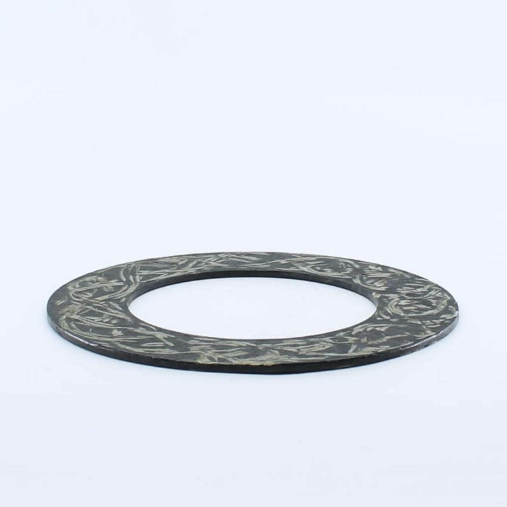Disco ferodo agrícola de fricción con medidas 160x98x3 mm para embrague de transmisión cardán. Anillo de desgaste para limitadores de par.