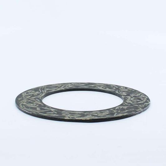 Disco ferodo agrícola de fricción con medidas 160x98x3 mm para embrague de transmisión cardán. Anillo de desgaste para limitadores de par.