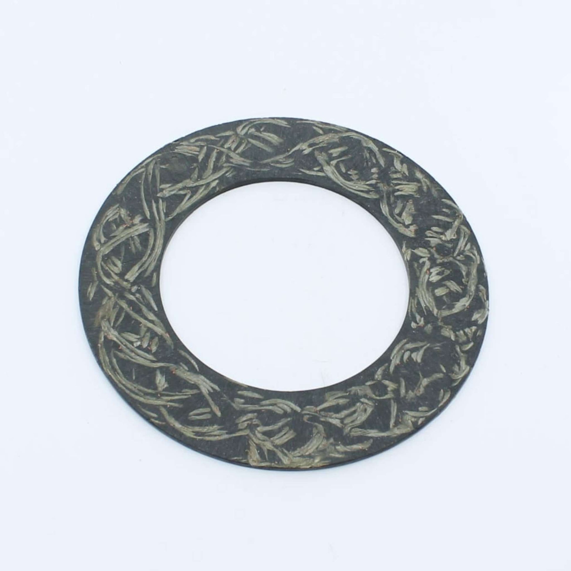 Disco ferodo agrícola de fricción con medidas 160x98x3 mm para embrague de transmisión cardán. Anillo de desgaste para limitadores de par.