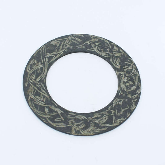 Disco ferodo agrícola de fricción con medidas 160x98x3 mm para embrague de transmisión cardán. Anillo de desgaste para limitadores de par.