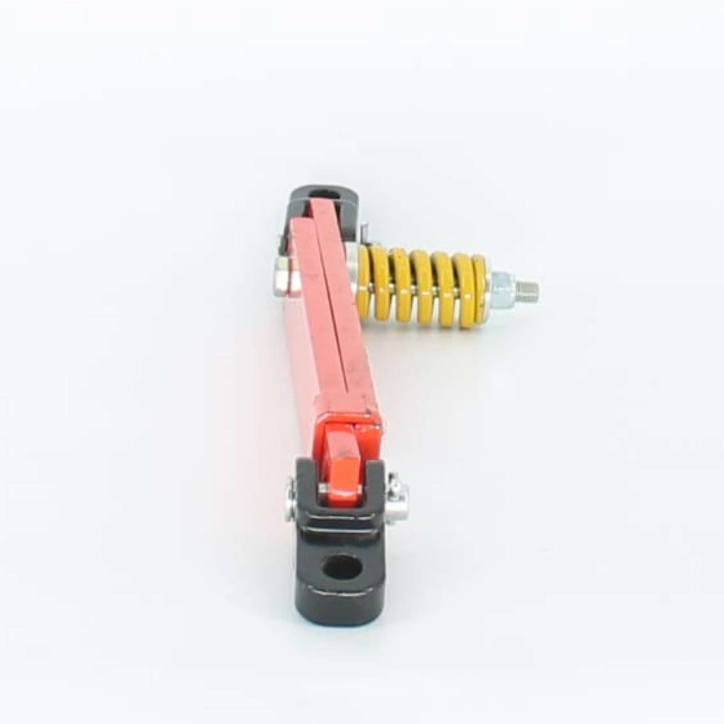 Disparador de seguridad original Gaspardo ref. 12218170 en posición 9 TAV 10. Fusible mecánico de acero rojo con extremos negros y muelle amarillo para modelos FBR Plus.