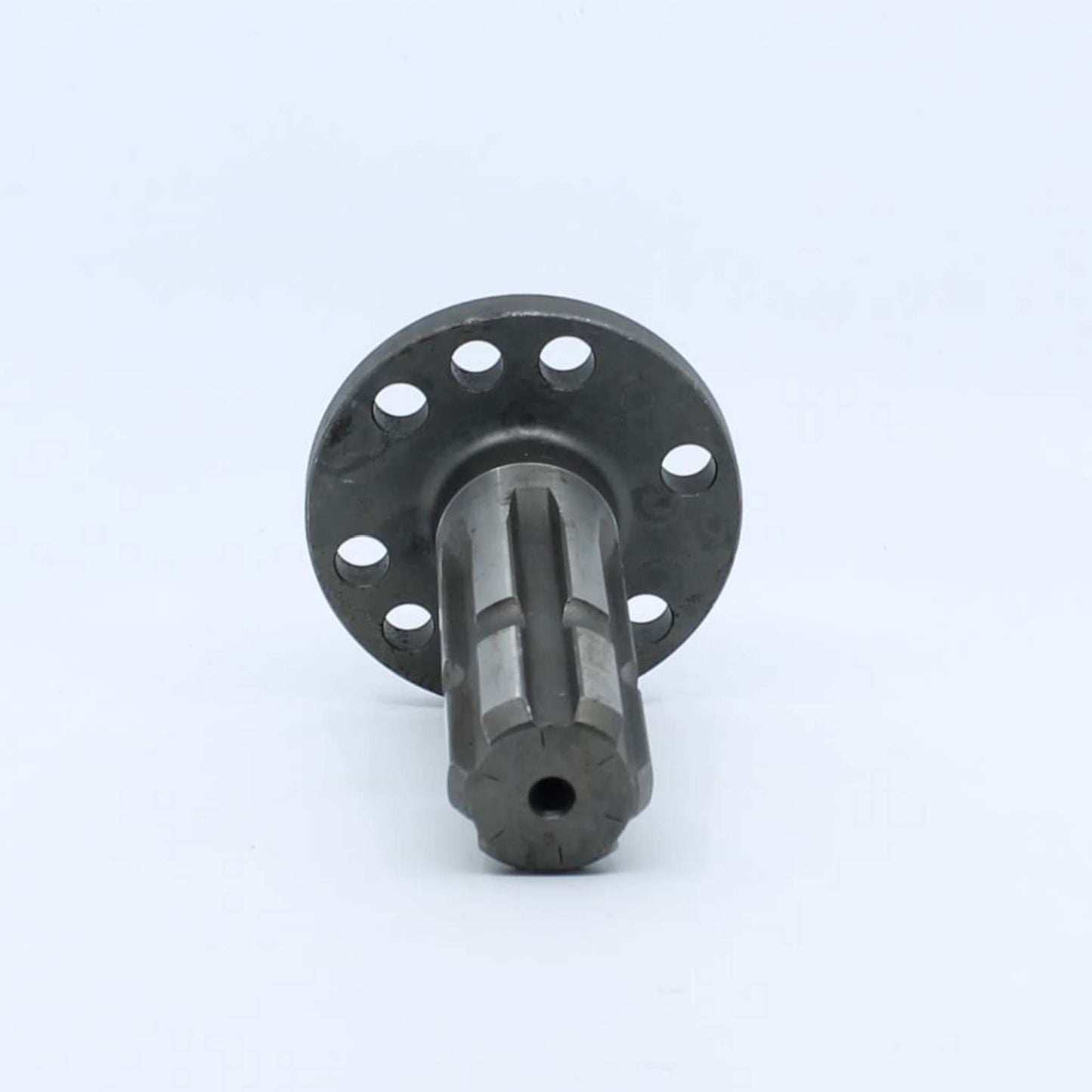 Eje estriado de 1 3/8 pulgadas Z6 con plato de fijación multitaladro para toma de fuerza de tractores Same, Lamborghini y Hürlimann. Referencia 0.167.3660.0/30.