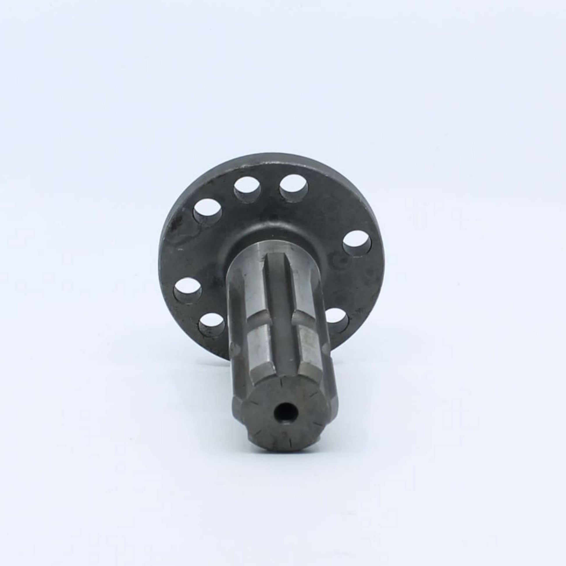 Eje estriado de 1 3/8 pulgadas Z6 con plato de fijación multitaladro para toma de fuerza de tractores Same, Lamborghini y Hürlimann. Referencia 0.167.3660.0/30.