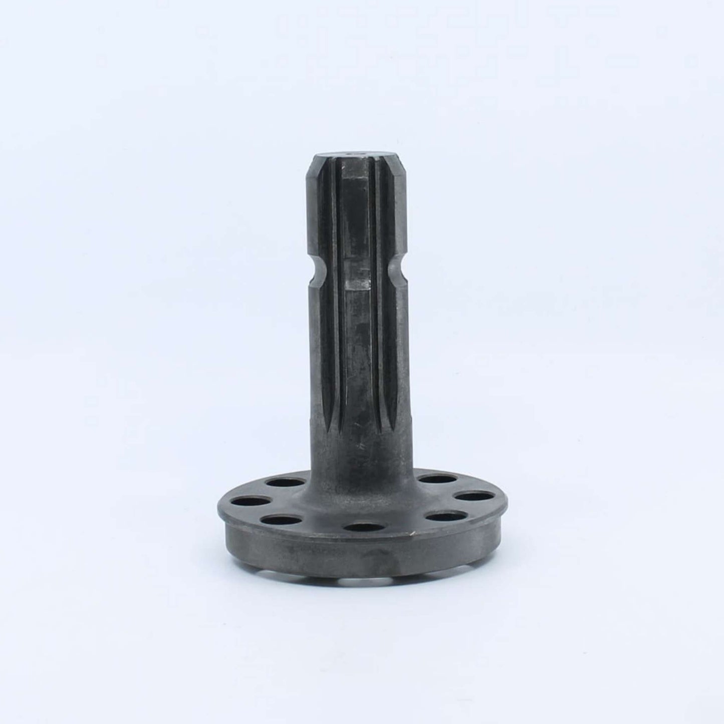 Eje estriado de 1 3/8 pulgadas Z6 con plato de 8 orificios para toma de fuerza de tractores Same, Deutz-Fahr y otros. Referencia 4417388.